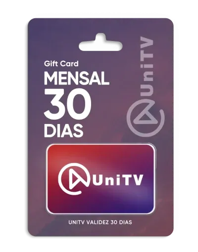 Comprar Recarga UNITV 30 Dias - Gift Card UNITV MENSAL