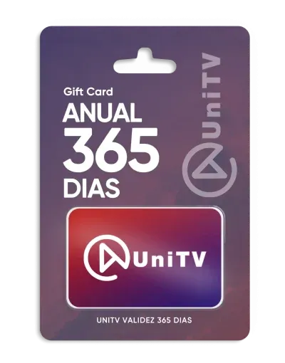 Comprar Recarga UNITV 365 Dias - Gift Card UNITV ANUAL