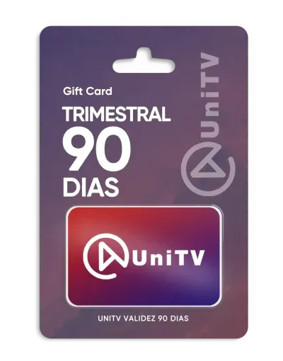 Comprar Recarga UNITV 90 Dias - Gift Card UNITV TRIMESTRAL